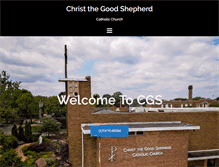 Tablet Screenshot of christgoodshepherd.org